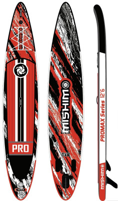 SUP (САП) Доска MISHIMO PRO-MAX SPORT RED 12,6’ (385см) 